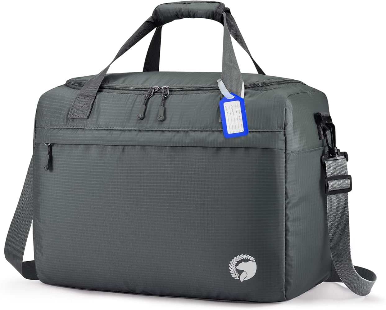 bagaglio-a-mano-40x30x20-088tnz-1.jpg BAGZY Borsone da Viaggio Donna 25L Borsone Palestra Uomo Piccola Borsa Bagaglio a Mano 40x30x20 Ryanair Wizzair Vueling Impermeabile Borsa Cabina ... - immagine 1