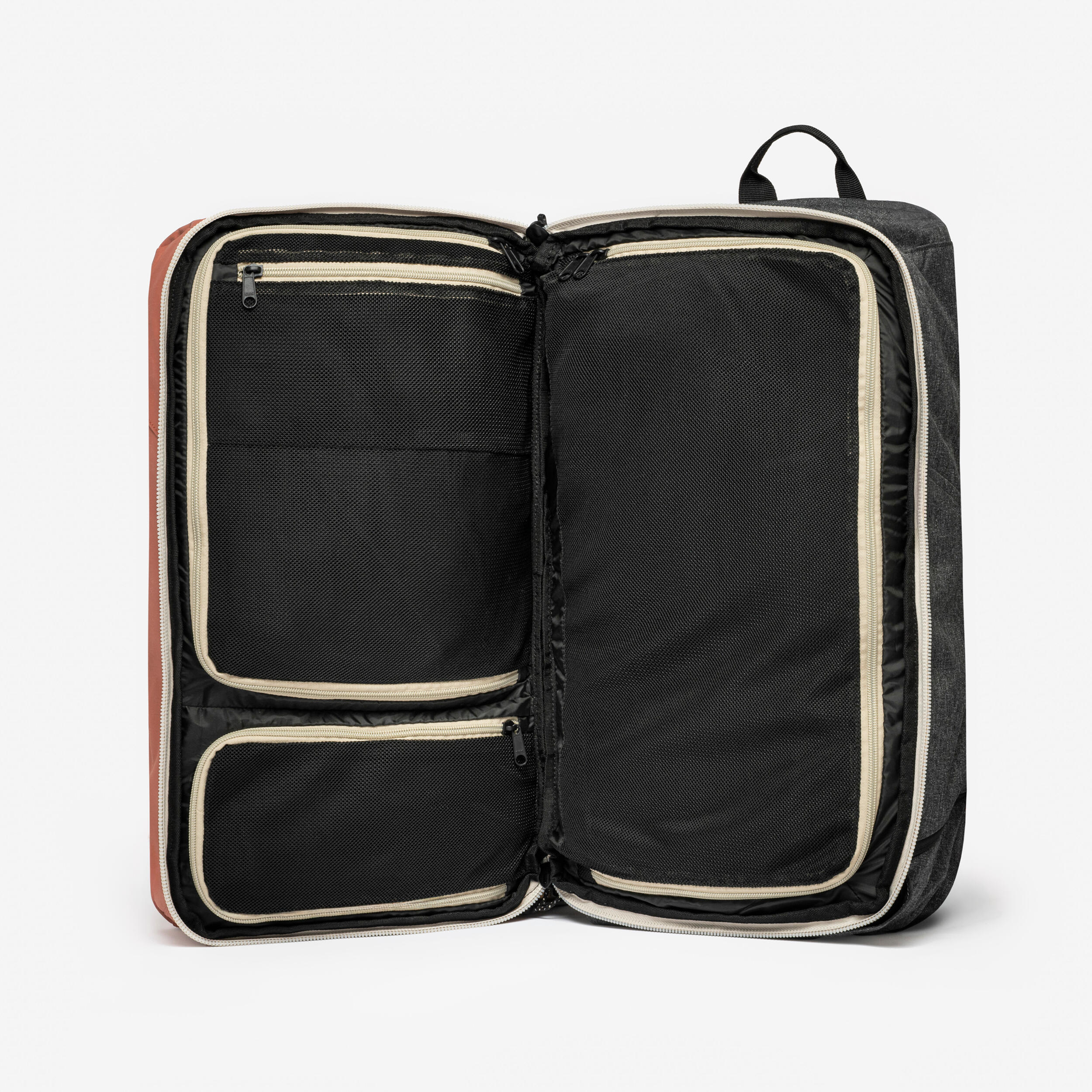 decathlon-zaino-viaggio-244vfg-1.jpg Zaino viaggio TRAVEL 500 ORGANIZER 40 litri arancione | Bagaglio a mano | Decathlon - immagine 1