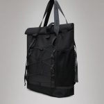 Rains Borsa da viaggio Trail Rolltop Tote nera 13390 BLK BLACK / UNICA