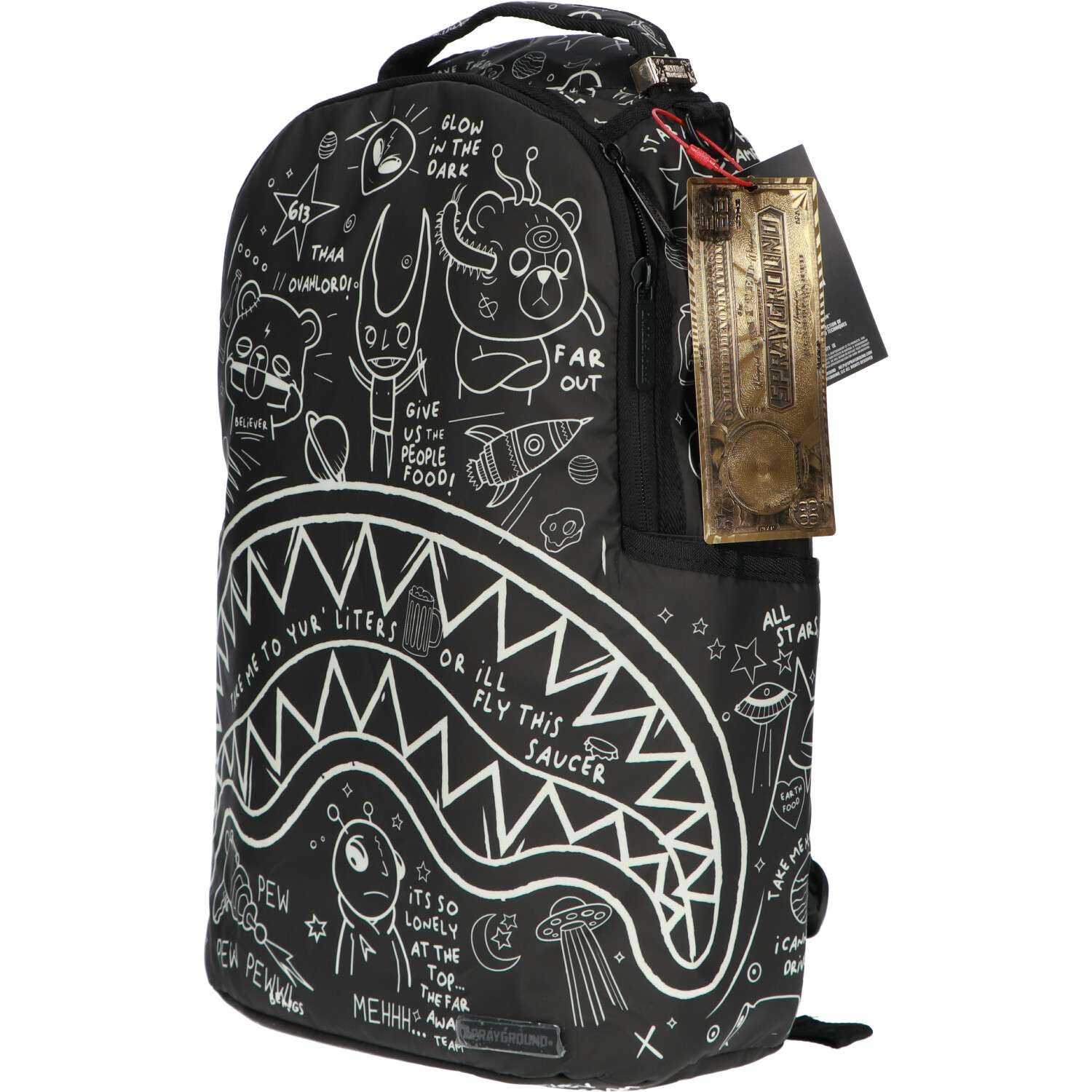 sprayground-zaini-487psy-1.jpg Zaino Sprayground Glow In The Dark Intergalactic | ZAINI | ACCESSORI | UOMO | Ochner Shop - immagine 1