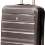 Aerolite Espandibile 55x40x20cm a 55x40x23cm Valigia rigida Bagaglio a mano Leggero Ryanair Priorita Wizz Air Priorita Trolley Cabina 55x40x20 55x40x23 con 2 Ruote (Carbone) : Amazon.it: Moda