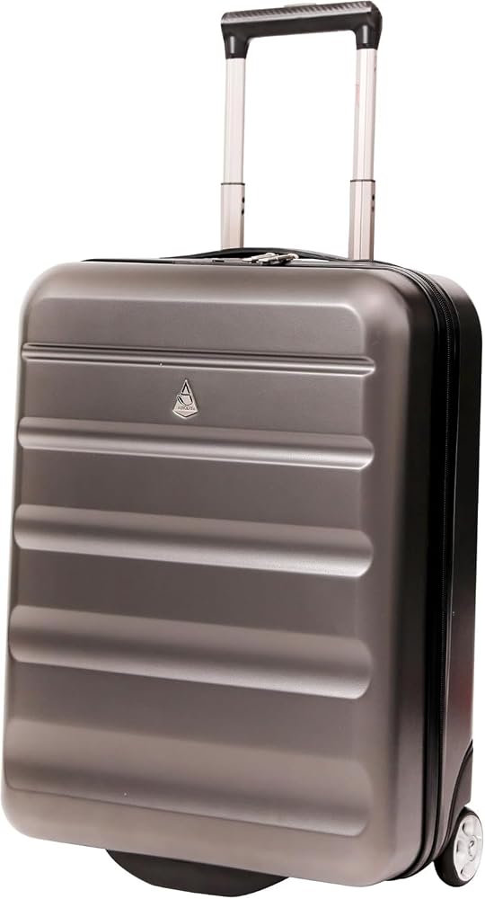 trolley-bagaglio-a-mano-ryanair-045vru-1.jpg Aerolite Espandibile 55x40x20cm a 55x40x23cm Valigia rigida Bagaglio a mano Leggero Ryanair Priorita Wizz Air Priorita Trolley Cabina 55x40x20 55x40x23 con 2 Ruote (Carbone) : Amazon.it: Moda - immagine 1