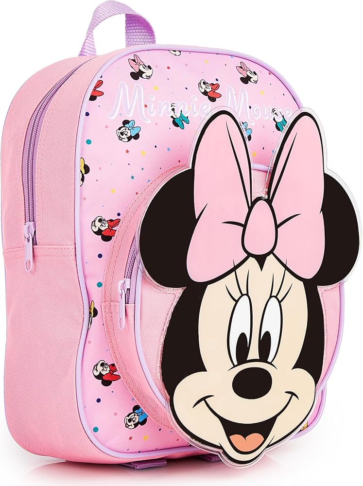 zainetto-bambina-480kuz-1.jpg Disney Minnie Zainetto Bambina Zainetto Asilo Bambina Elementare Zaino Minnie Marie Aristogatti Zaino Bambina per Scuola Materna Viaggi Regalo Bambine ... - immagine 1