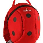 LittleLife Zainetto Bimba 1 3 anni, Coccinella Redinella di Sicurezza Inclusa bambina