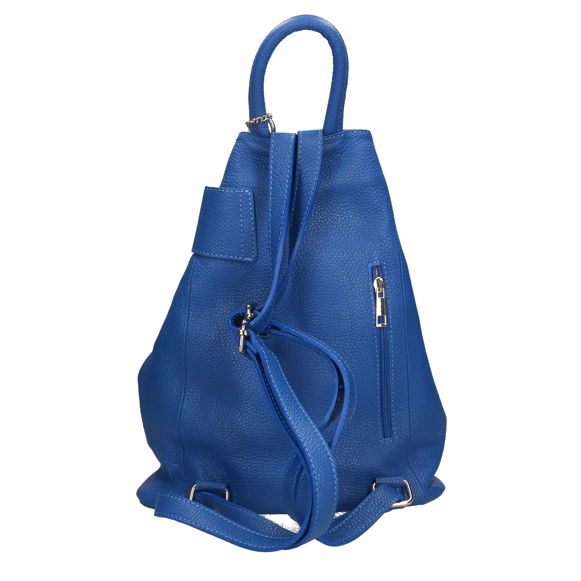 zaini-pelle-donna-374cmr-1.jpg Chicca Borse Borsa Zaino da Donna in Pelle Morbida ART. 34030 - immagine 1