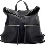 Zaino Donna In Vera Pelle Colore Nero Pelletteria Toscana Made In Italy Zaino : Amazon.it: Moda