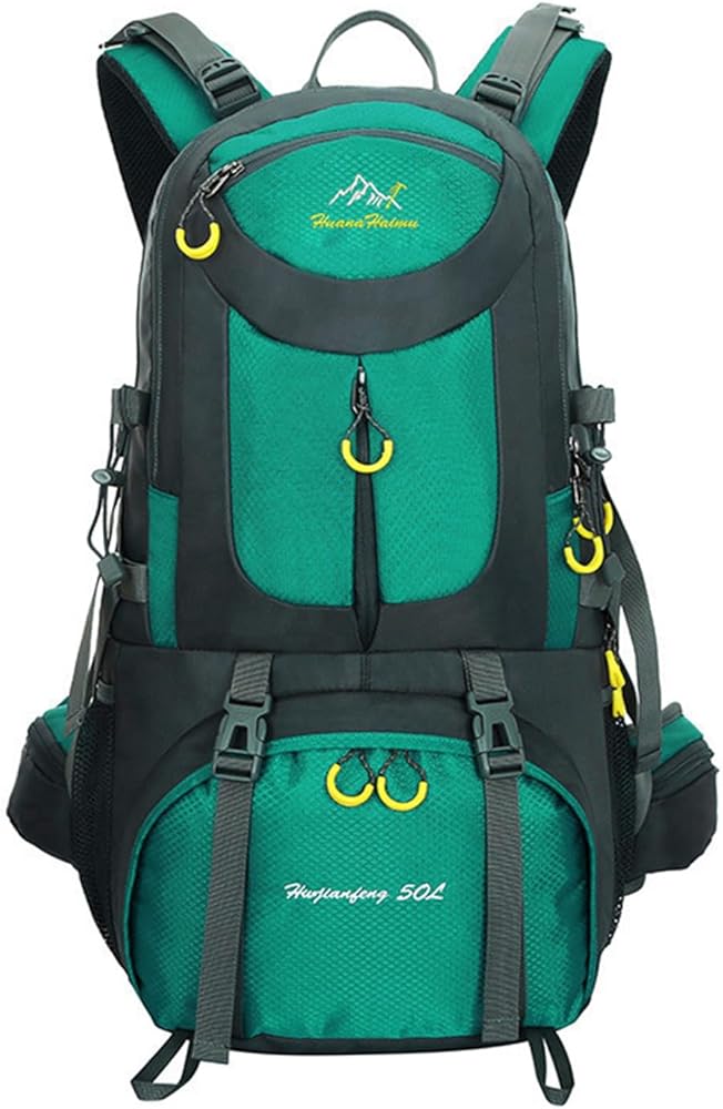 zaino-50-litri-602ffo-1.jpg MYMM 50 Litri Zaini da Escursionismo,Ideale per Lo Sport all'aperto, Trekking,Viaggi di Campeggio,Borsa per Alpinismo Impermeabile,Daypack da ... - immagine 1