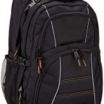 Amazon Basics Zaino per laptop con spallacci imbottiti e scomparti per tenere in ordine penne, chiavi, cellulare, adatto per la maggior parte dei ...