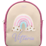 Zaino asilo femminile Zaino bimba arcobaleno Tici Handmade ®