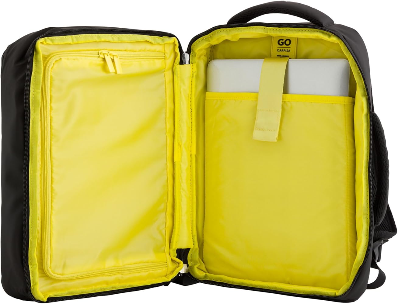 zaino-carpisa-567yfs-1.jpg CARPISA GETWAY GO Zaino da viaggio (25 x 40 x 20) 100% impermeabile. Ideale come bagaglio a mano gratuito per voli economici. Scomparto per computer fino a 15". Espandibile Cinghia per il - immagine 1