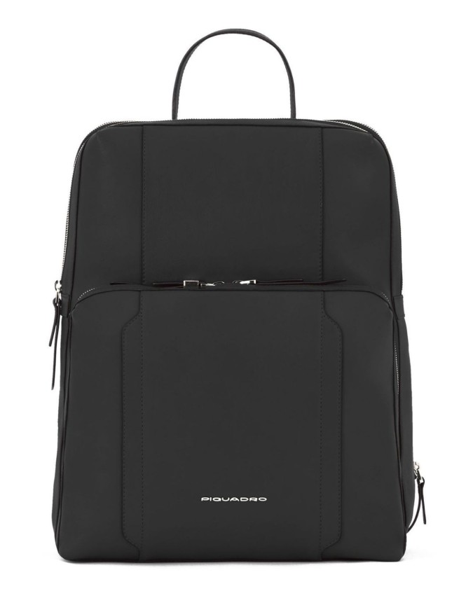 zaino-da-lavoro-donna-091rlv-1.jpg Piquadro Zaino donna in pelle porta pc 15.6'' Circle | Studioarch.com - immagine 1