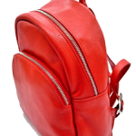 zainetto donna in Vera pelle viaggio zaino da lavoro sportivo Rosso 27x32x15 | eBay
