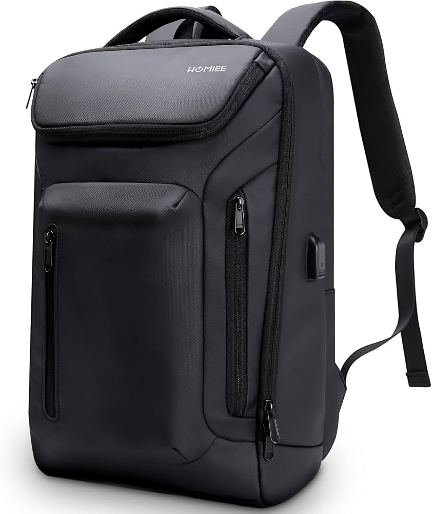 zaino-da-lavoro-uomo-506qzf-1.jpg HOMIEE Zaino Antifurto Uomo Zaino Porta PC 15.6 Pollici Zainetto Scuola Ufficio Lavoro Affari Universita Impermeabile Zaini da Donna Uomo con Porta ... - immagine 1