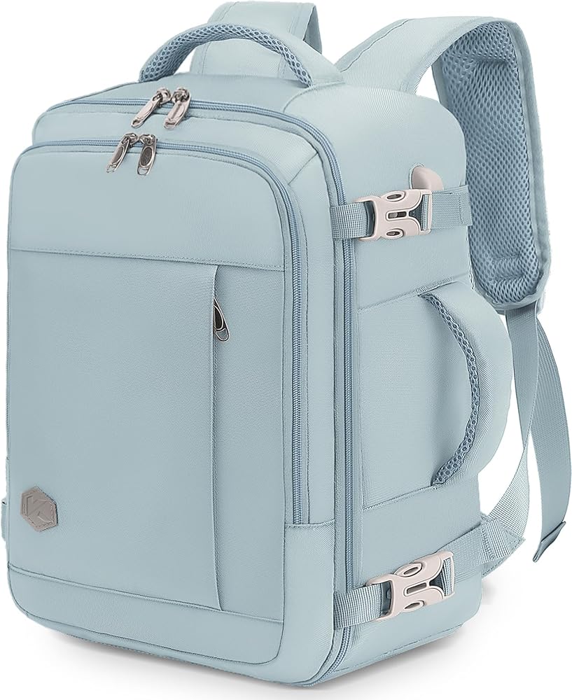 zaino-da-viaggio-ryanair-290nbp-1.jpg VANKEV Zaino Ryanair 40x20x25 Zaino da Viaggio Aereo Bagaglio a Mano | Donna Uomo 20L Borsa da Cabina, Borsa leggera casual per Scuola Lavoro ... - immagine 1
