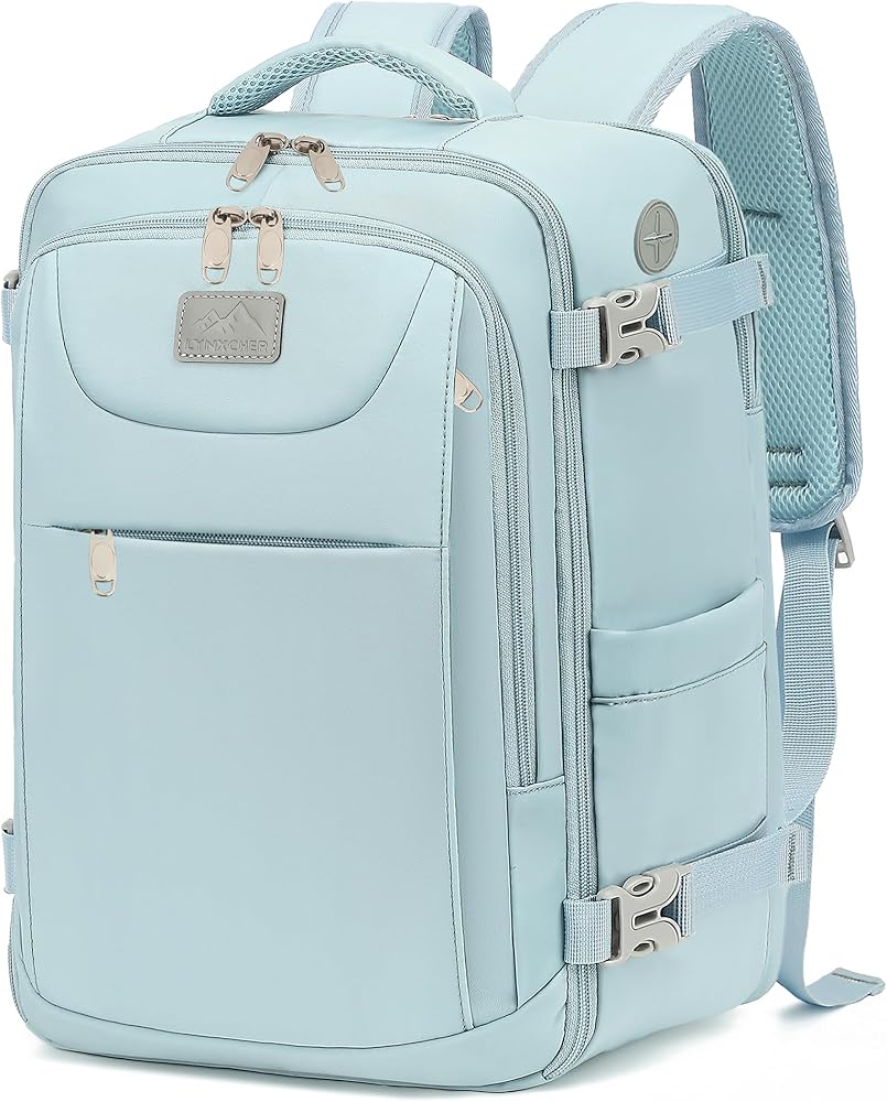 zaino-da-viaggio-ryanair-440svl-1.jpg LYNXCHER Zaino Ryanair 40x20x25 Zaino da Viaggio Bagaglio a Mano Aereo Piccolo Borsa da Cabina 20L per Uomo e Donna da Viaggio Lavoro Trekking ... - immagine 1
