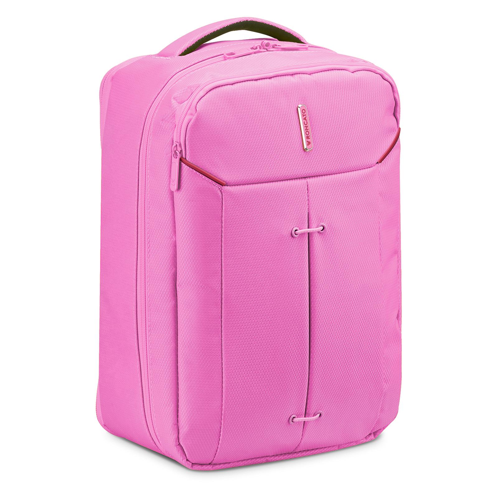 zaino-da-viaggio-ryanair-845byg-1.jpg Zaino Da Viaggio Ironik 2.0 Cm. 40x25x15/20 Rosa | RV Roncato - immagine 1