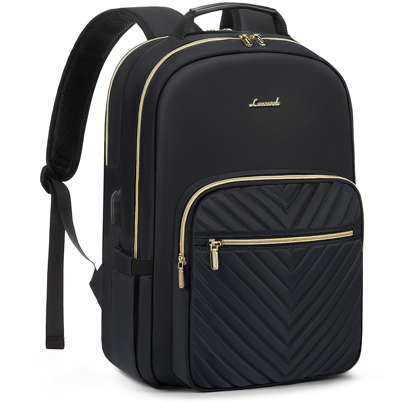 zaino-donna-lavoro-228sjz-1.jpg LOVEVOOK Zaino Donna,14 Pollici Porta PC, Impermeabile per Laptop, Lavoro, Affari Antifurto, Con Scomparto Porta di Ricarica USB, per ... - immagine 1