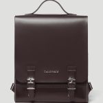 Zaino in pelle Kiev con scomparti di colore Bordeaux | Dr. Martens