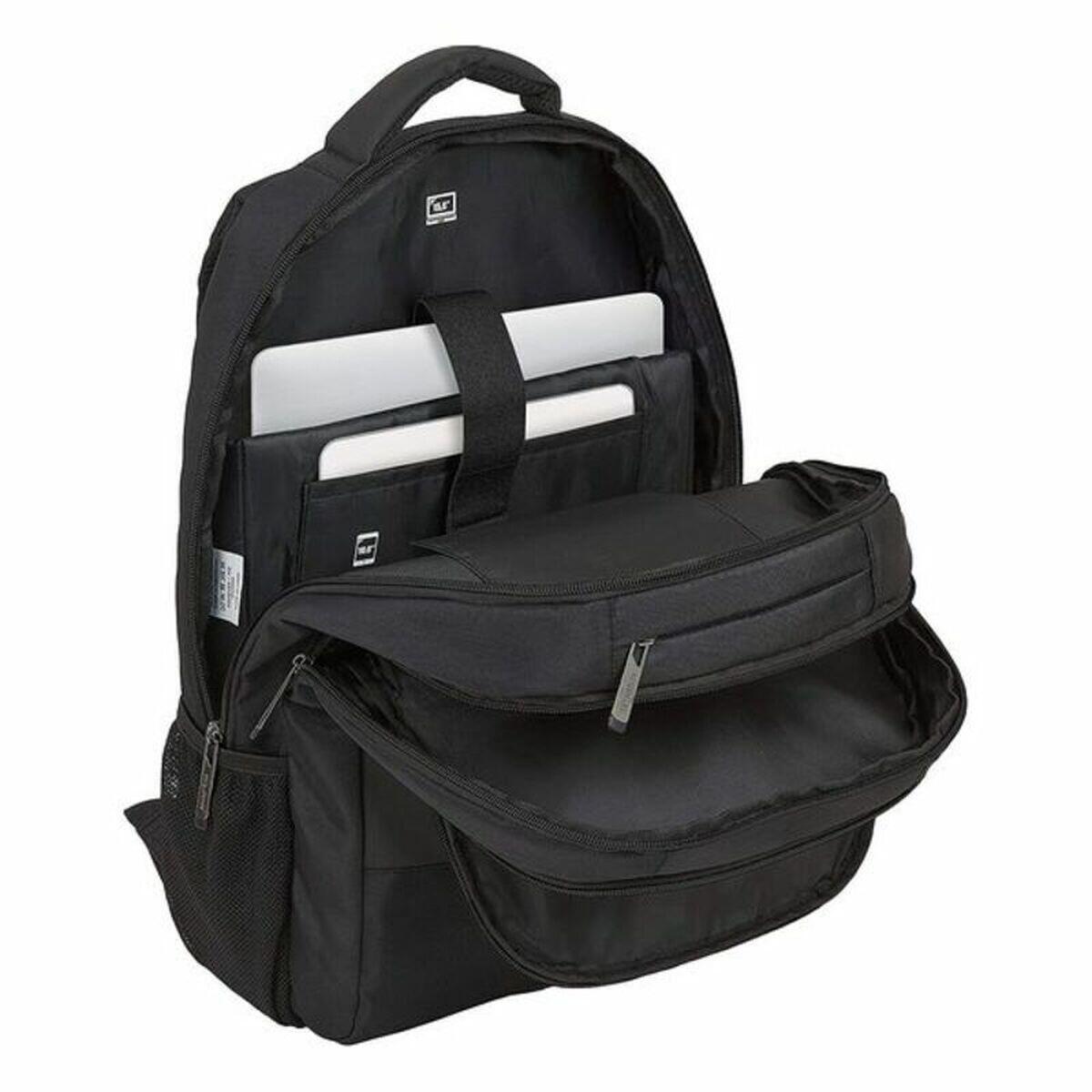 zaino-per-pc-288nqk-1.jpg Zaino per PC Portatile e Tablet con Uscita USB Safta Nero - immagine 1
