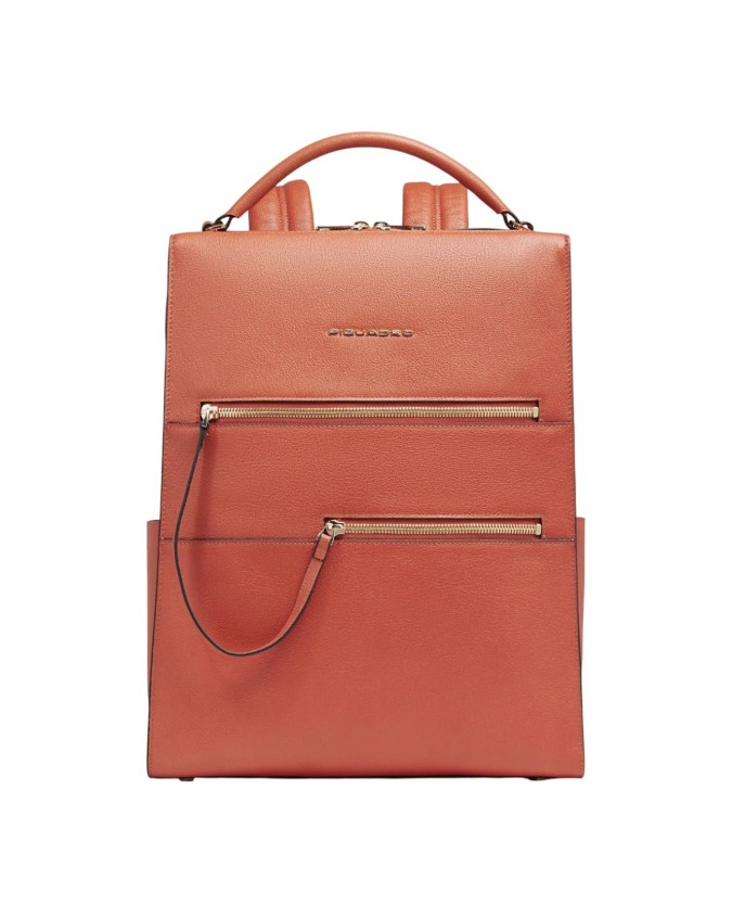 zaino-per-pc-donna-774tas-1.jpg Piquadro Zaino donna in pelle porta pc 15,6" con protezione RFID | Studioarch.com - immagine 1