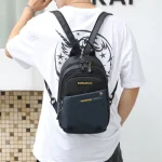 Zaino piccolo da uomo Zaino Messenger Borse a tracolla per il petto Zaino multiuso da viaggio militare in nylon moda maschile AliExpress 1524