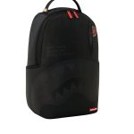SPRAYGROUND Zaino Uomo SHARK CENTRAL BLACK 2 PULLER 910B6344NSZ Nero