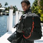 Zaino Sprayground nero Shark central kyushu mountain dlxsv backpack