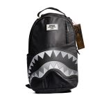 ZAINO SPRAYGROUND CENTRAL SHARK BLACK ONE SIZE 44 x 37 x 15 cm