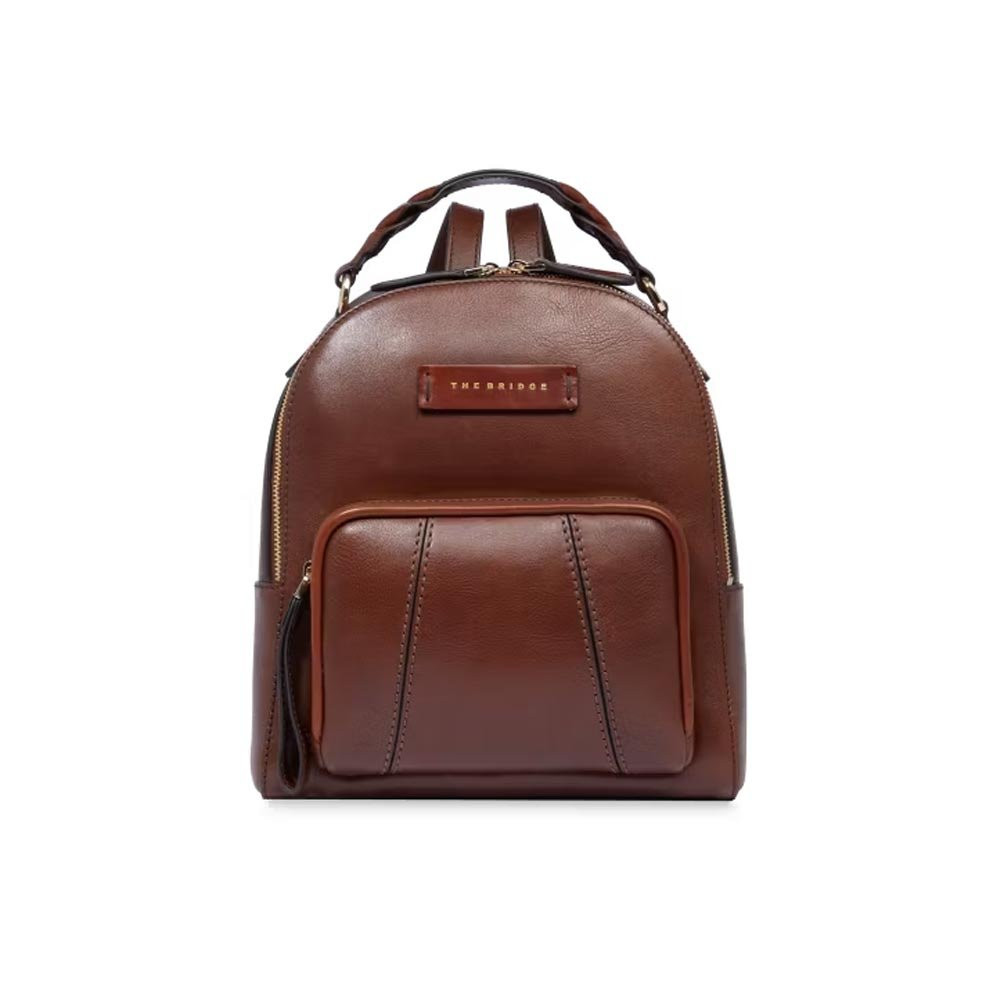 zaino-the-bridge-donna-586mhr-1.jpg Borsa Donna Zainetto Stondato The Bridge Marrone | Valigeria.it - immagine 1