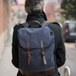Sach | Zaino in tessuto e pelle bicolore da uomo per viaggi | Velasca